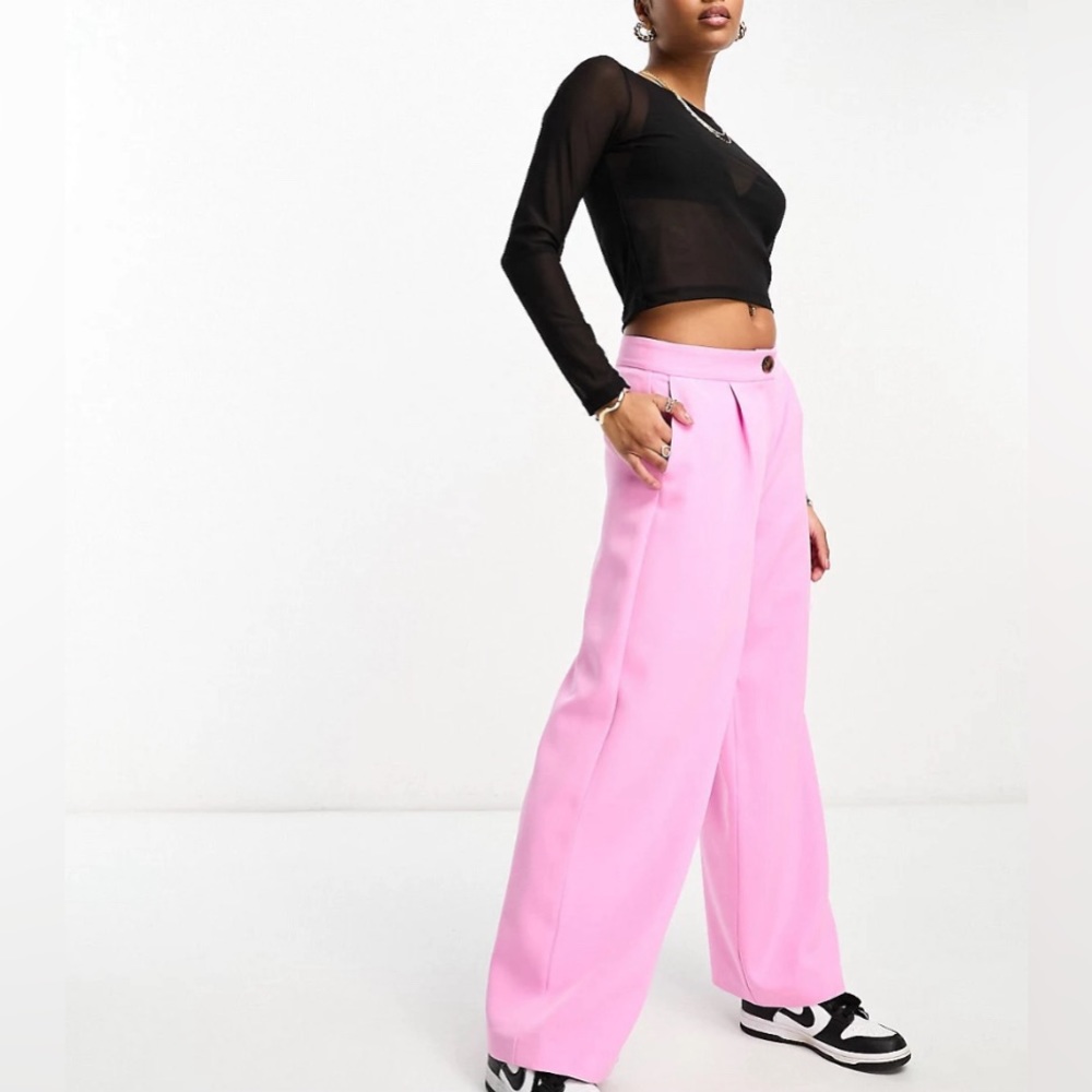 Miss Selfridge - Petite tailored wide leg pant